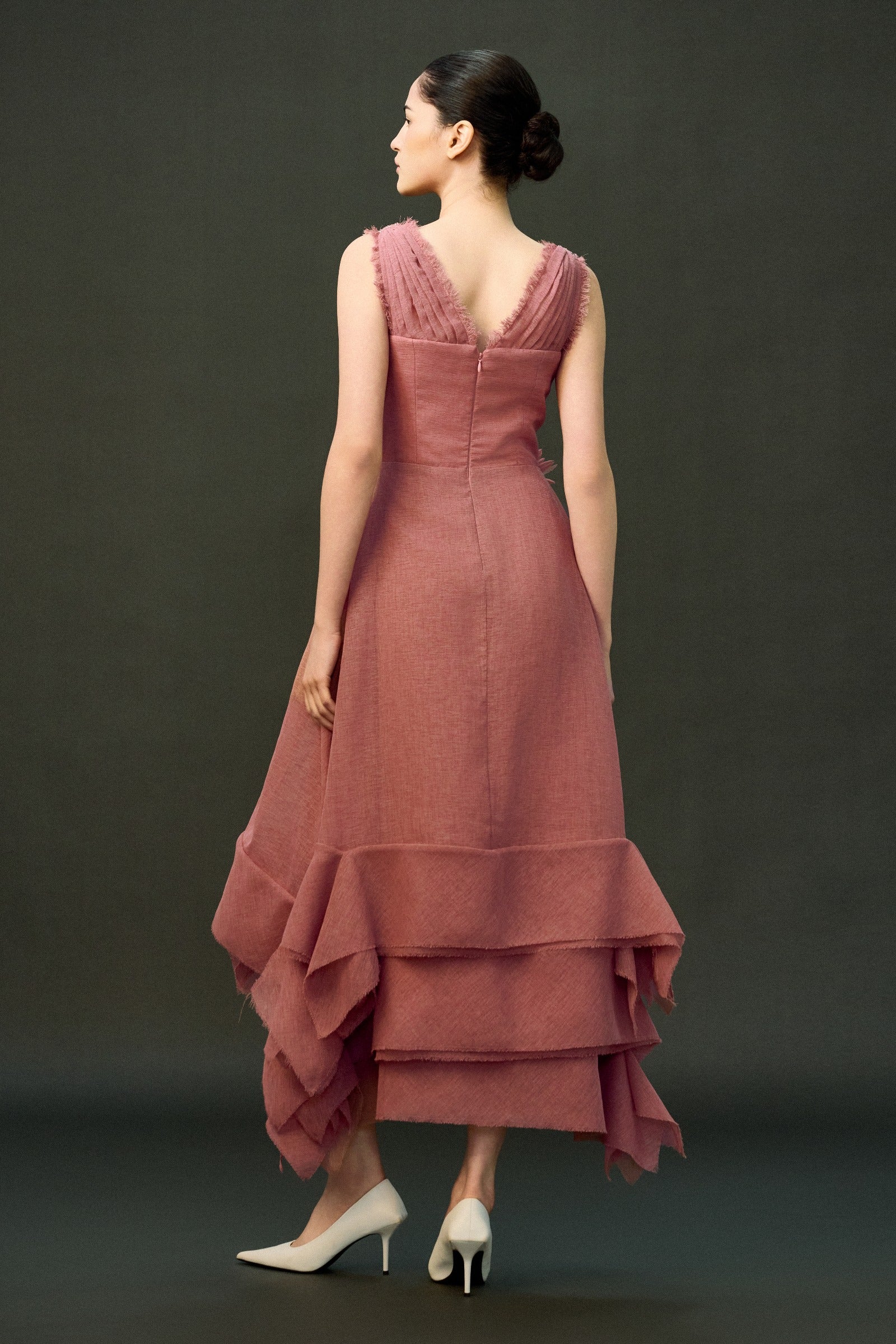 Dune Draped Midi Dress
