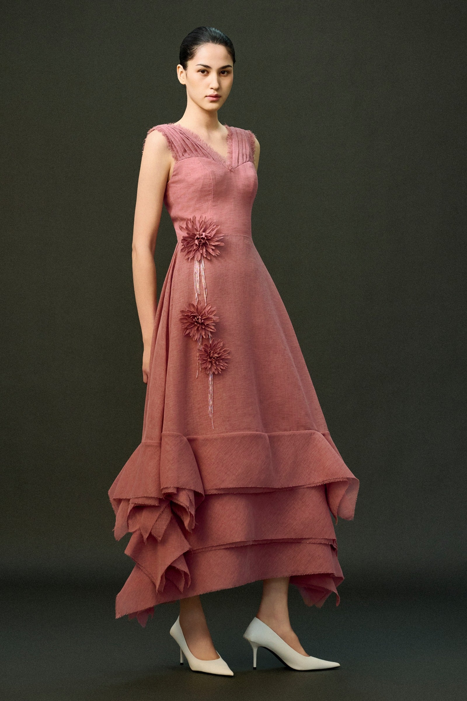 Dune Draped Midi Dress