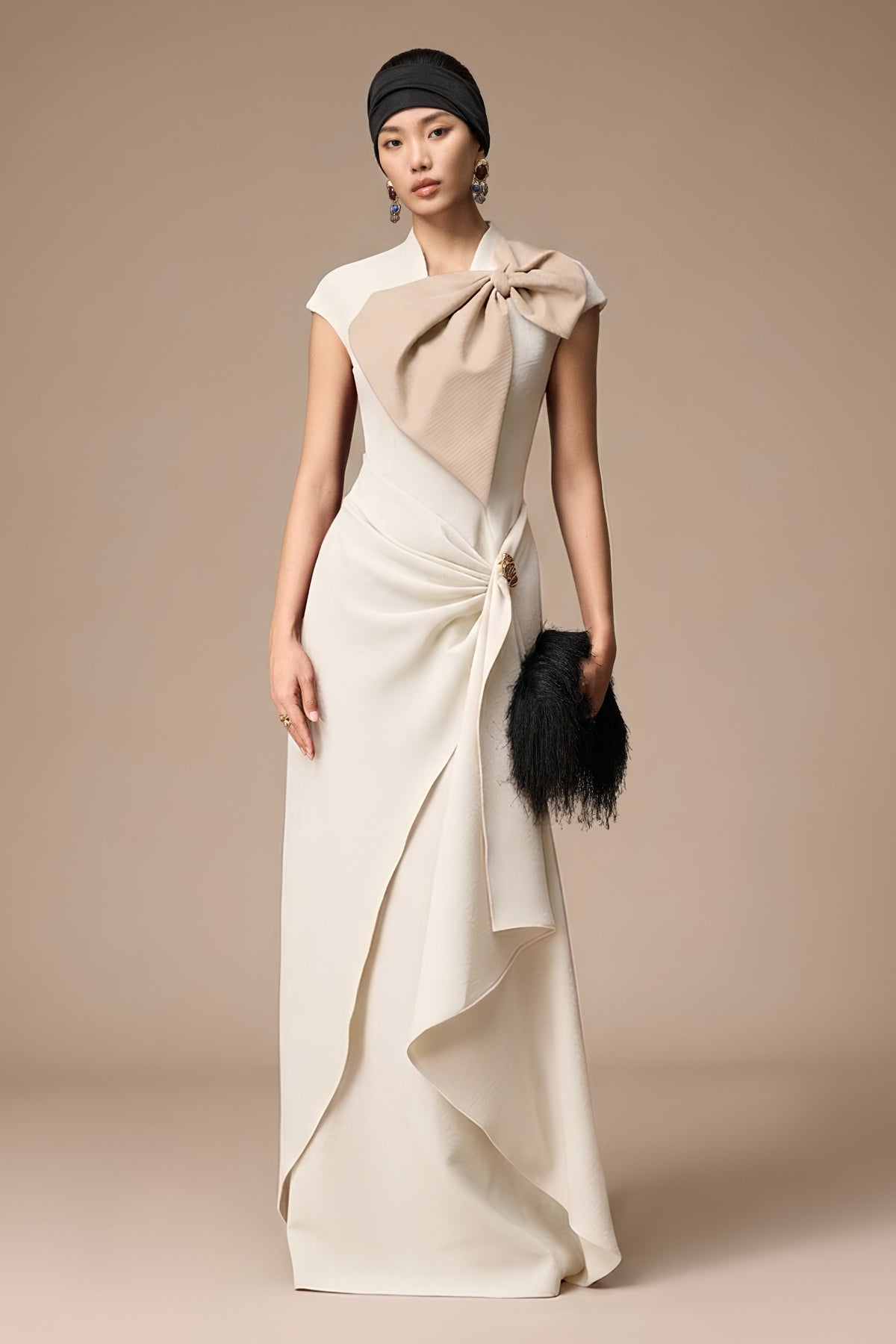 Pavillon Draped Maxi Dress