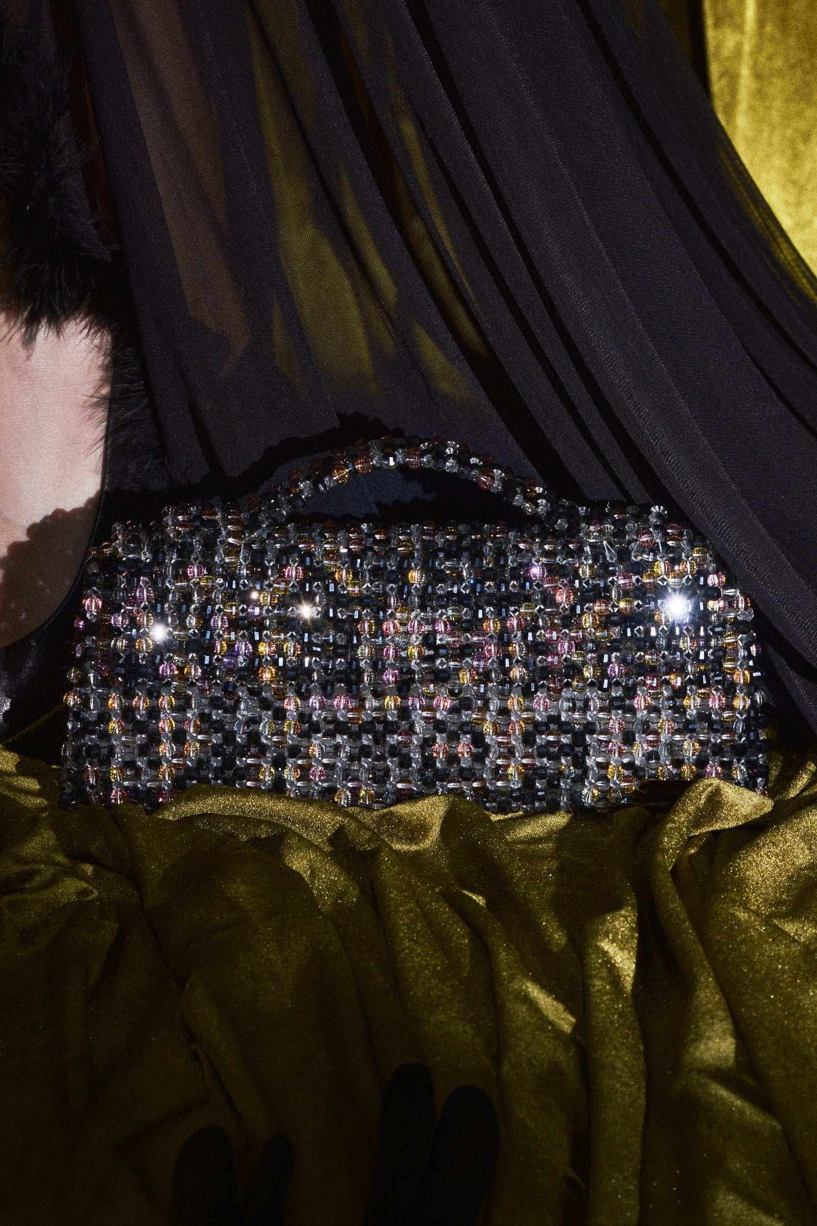 Baguette Crystal Bag