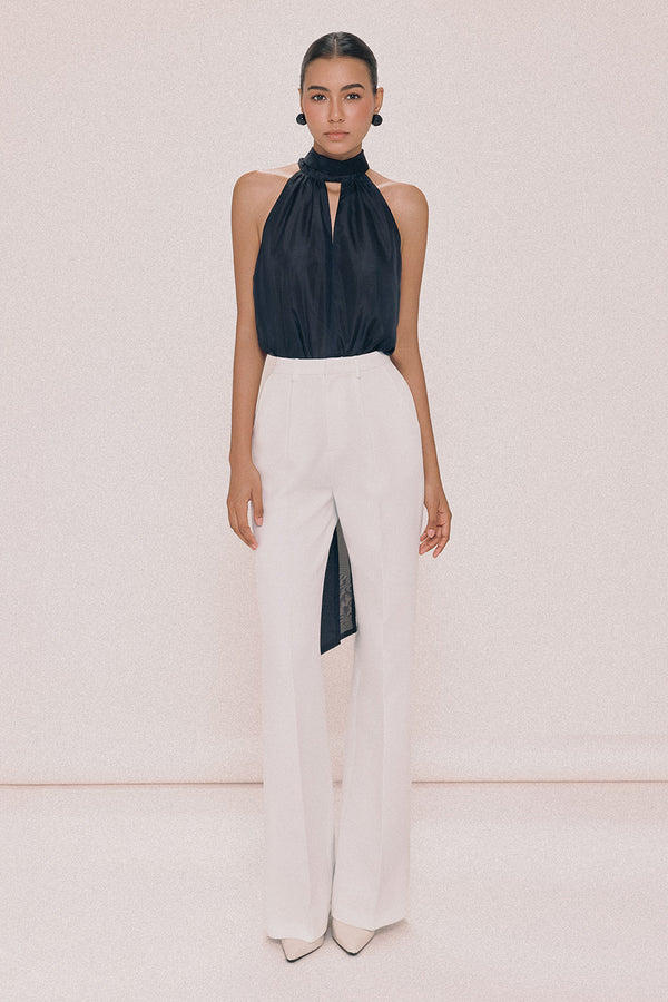 Bobby Straight Seam Pocket Cotton Maxi Pants