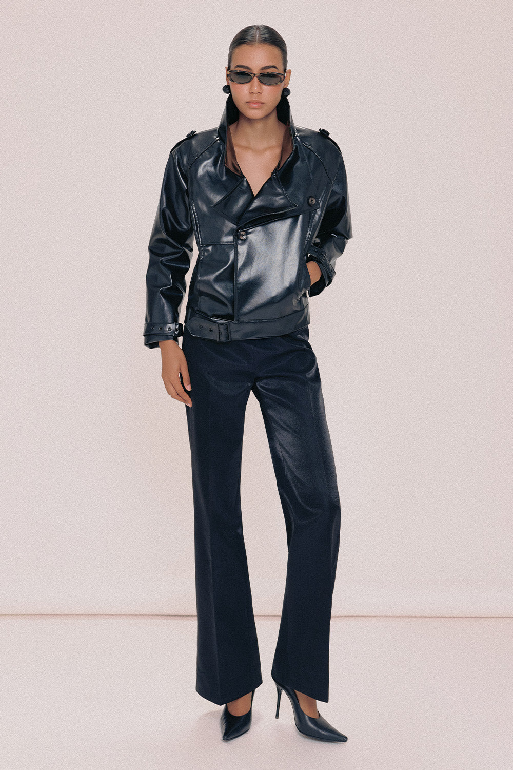 Sebas Straight Cotton Maxi Pants