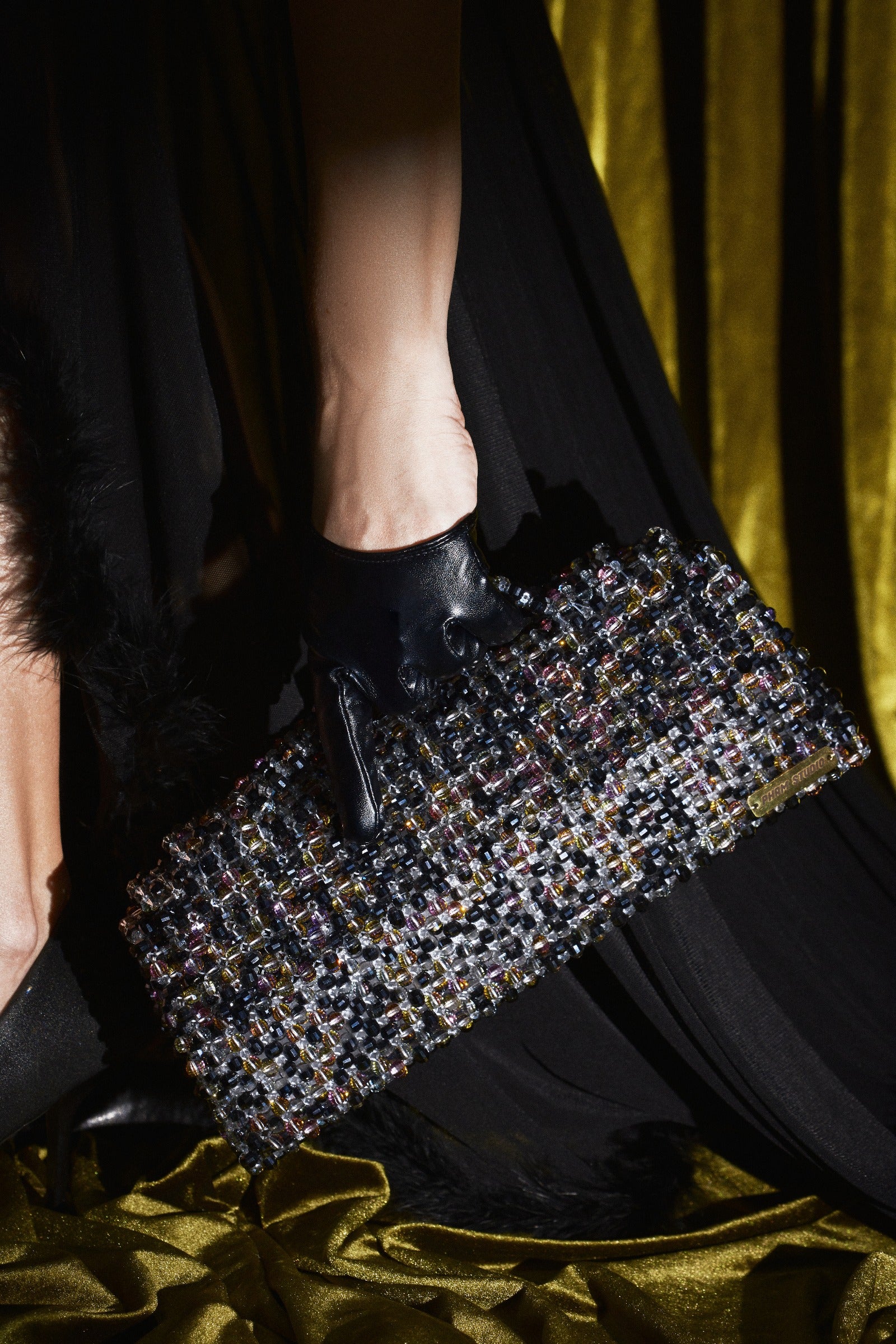 Baguette Crystal Bag