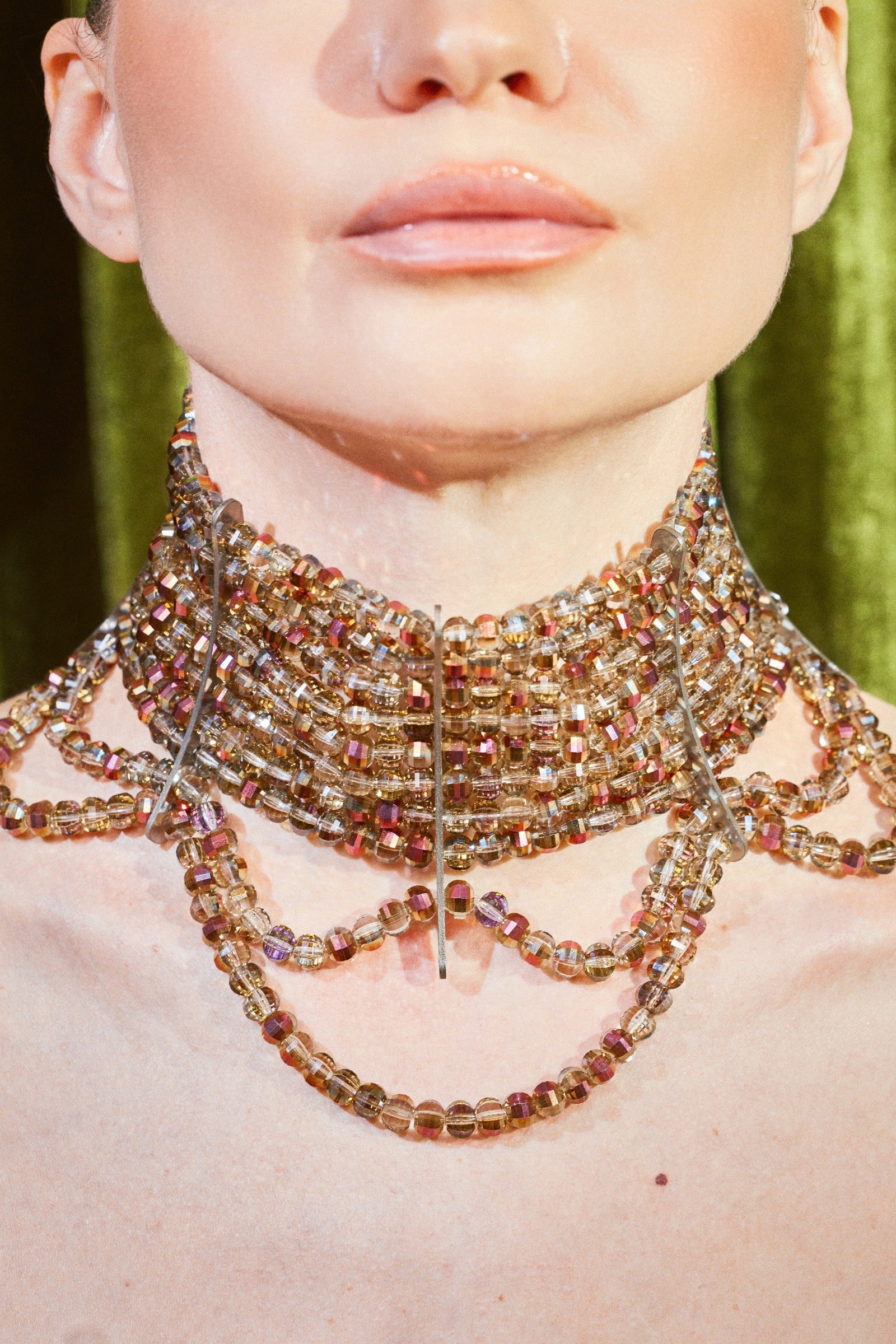 Masai Crystal Necklace