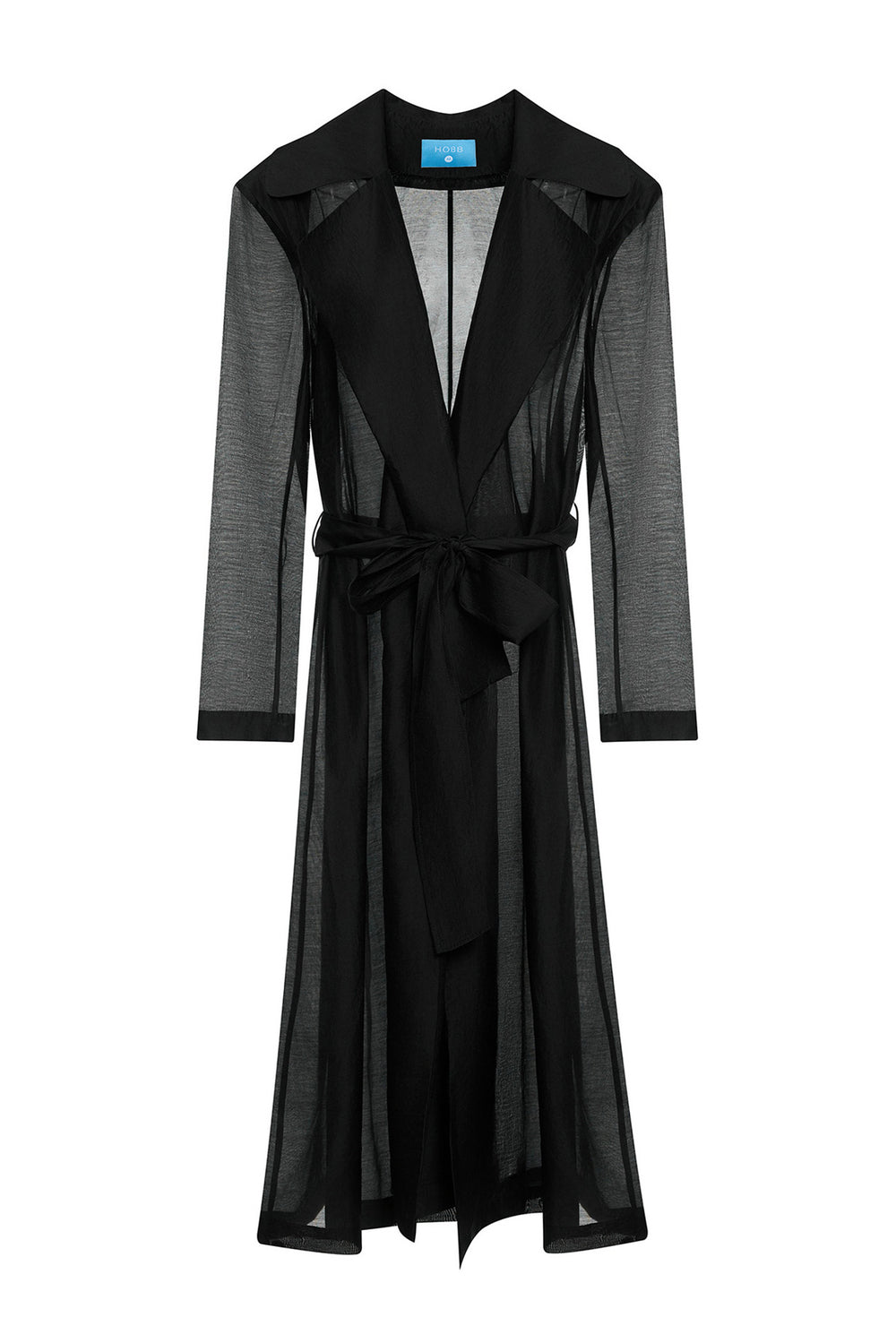 Dali A-line V-Neck Rayon Calf Length Jacket