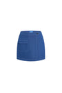 Ina A-line Patch Pocket Denim Mini Skort