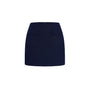 Aroi A-line Side Pocket Twill Mini Skirt