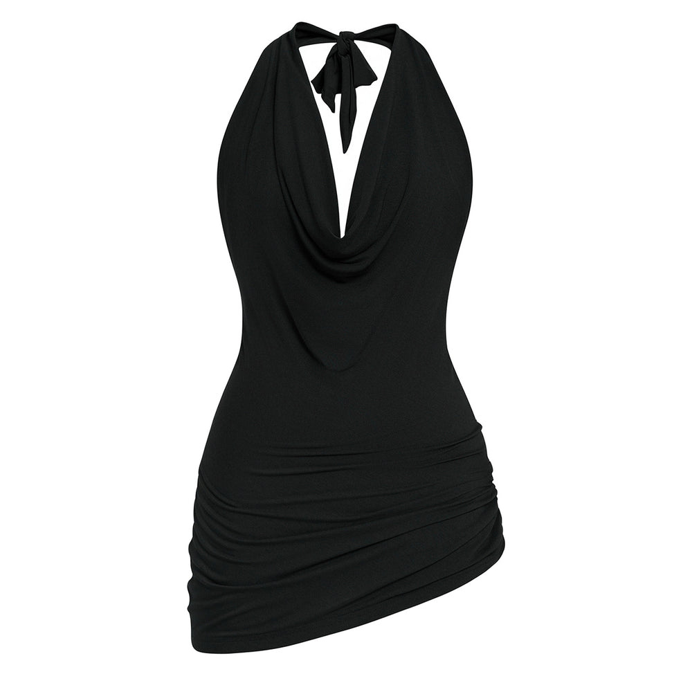 Roie Bodycon Halter Neck Modal Top