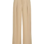 Darlin Straight Pleated Khaki Ankle Length Pants