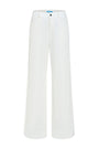 Feliz Straight Flared Denim Floor Length Pants