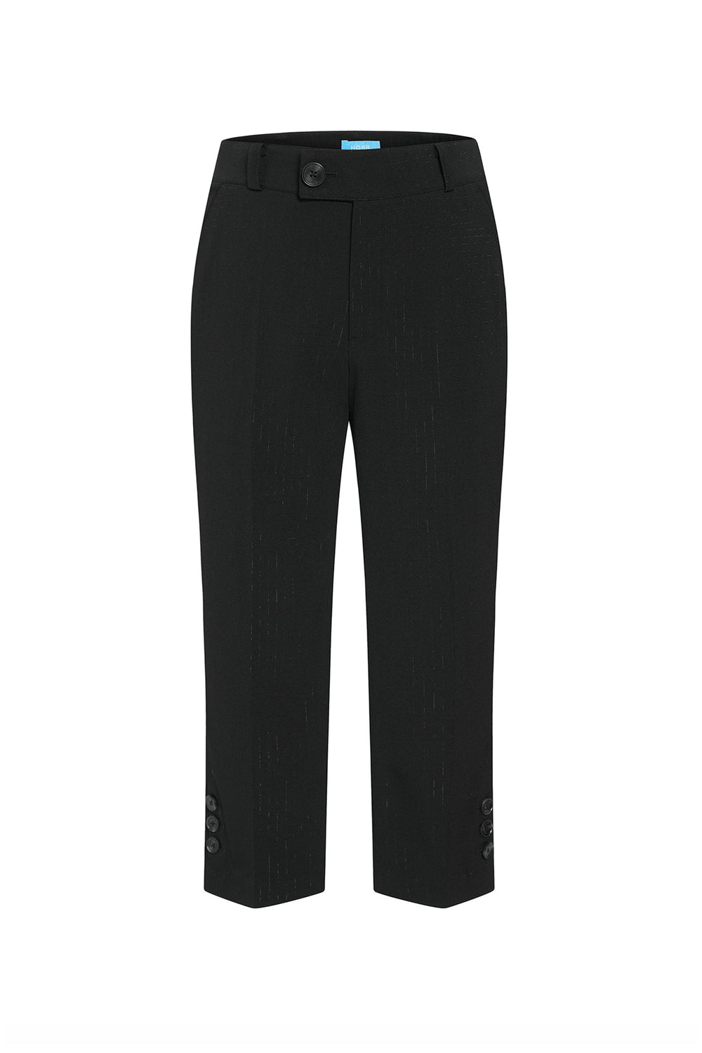 Liiz Straight Button Twill Below The Knee Pants
