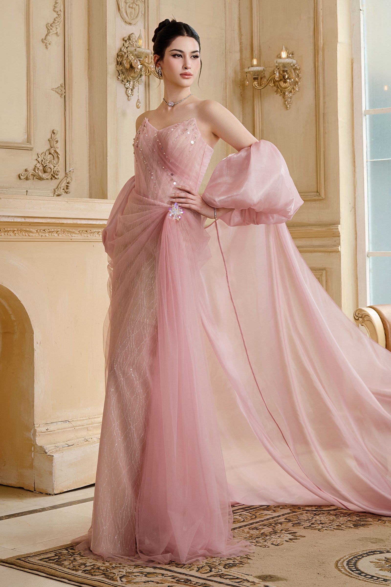 Paléa Puff Sleeve Cape - MEAN BLVD