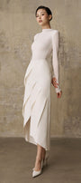 Parvin Draped Skirt - MEAN BLVD