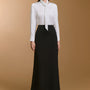 Paxton A-line Synthetic Silk Skirt - MEAN BLVD