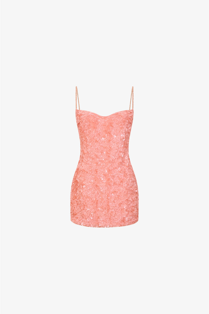 Revealed Glow Sequin Spaghetti Strap Mini Dress 2