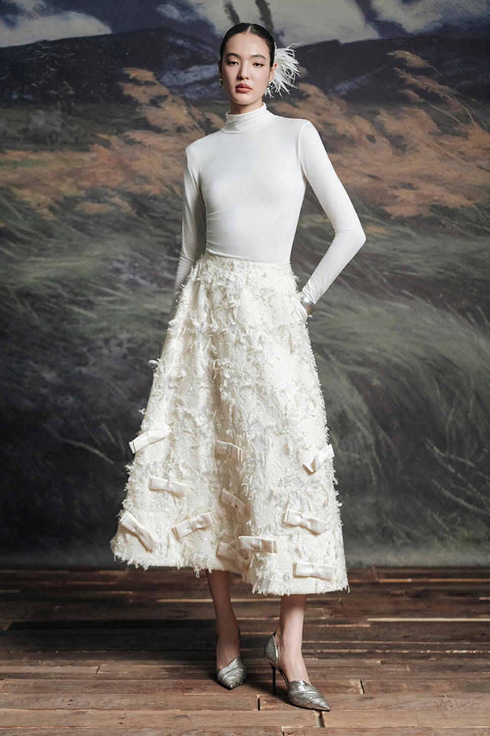 Penombre A-line Skirt - MEAN BLVD