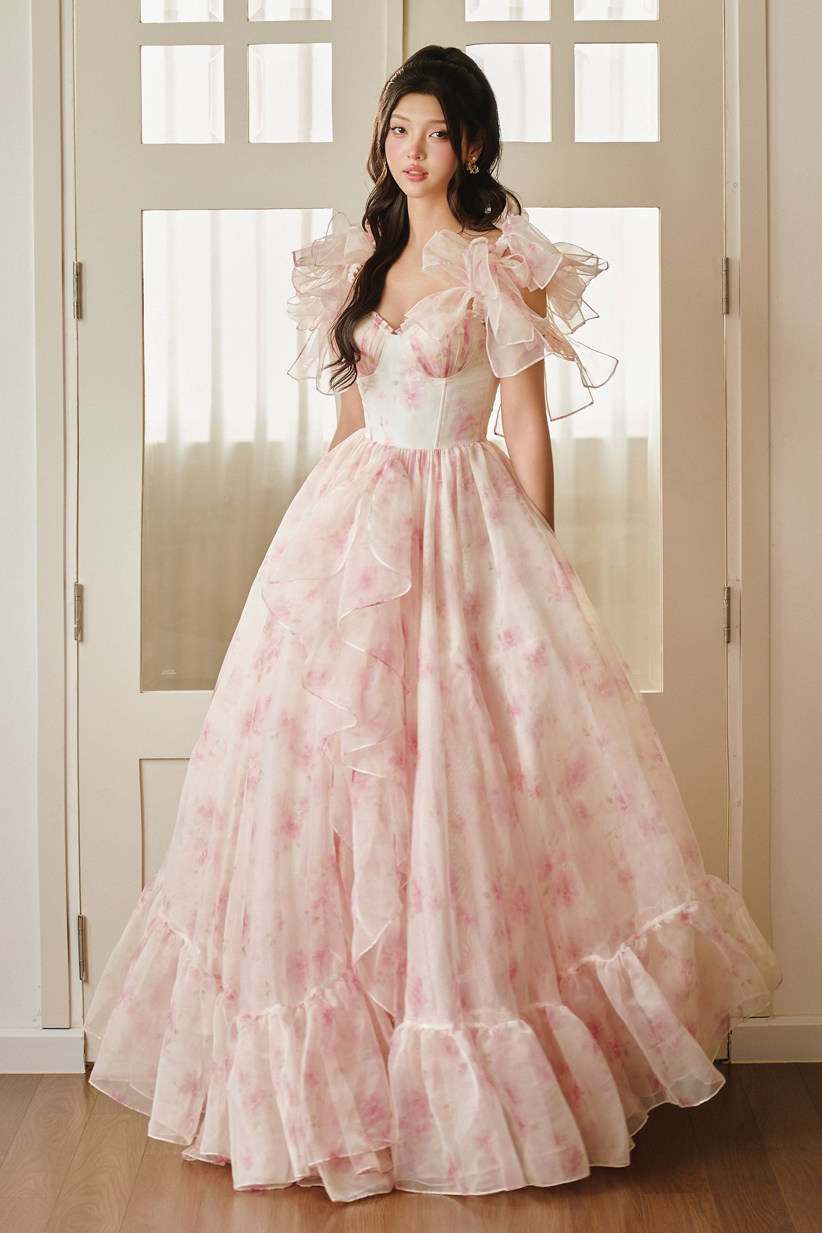 Peony Ball Gown Maxi Dress - MEAN BLVD