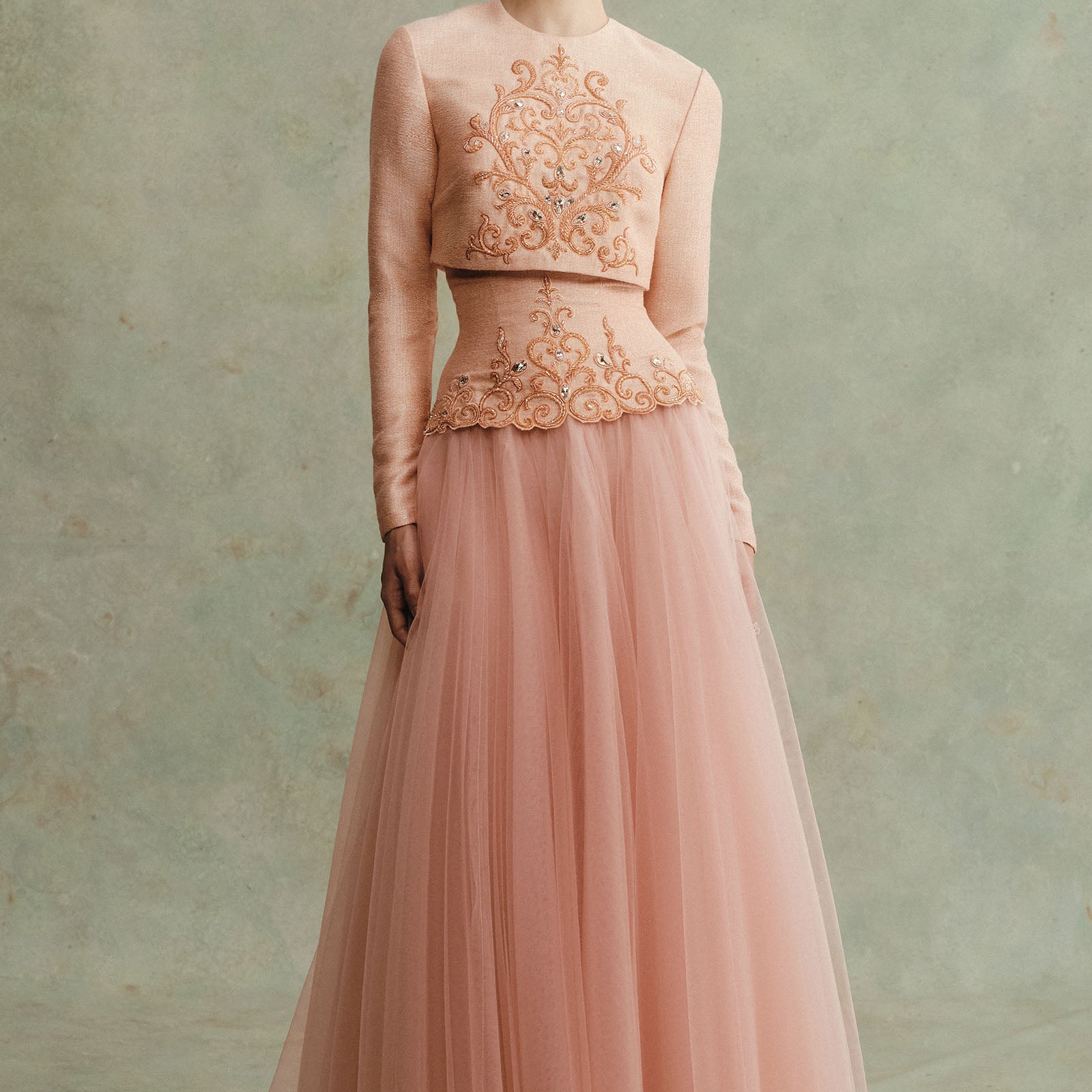 Peony Embroidery Skirt - MEAN BLVD