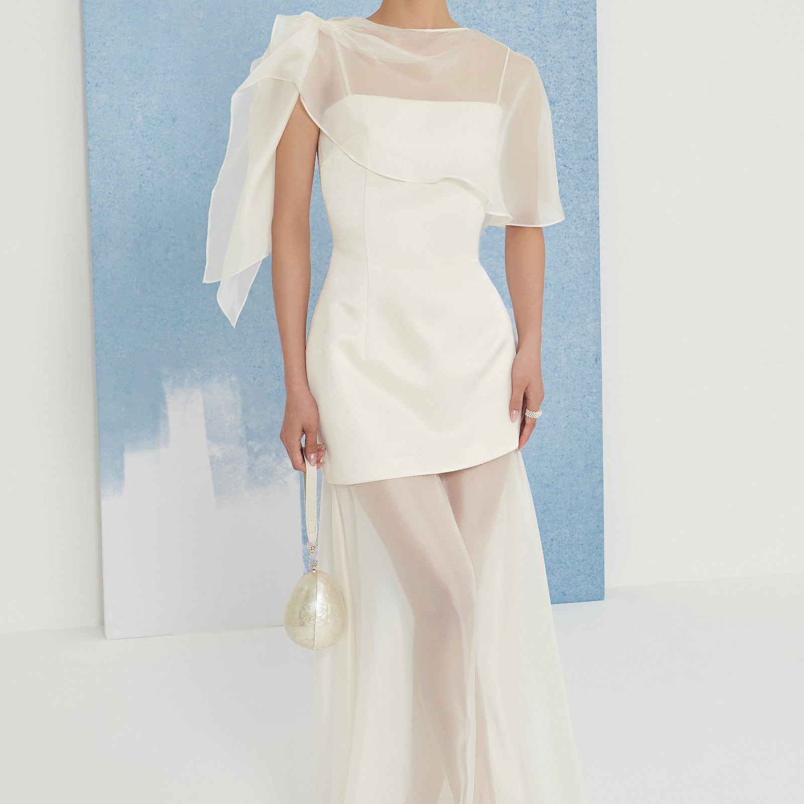 Phera Asymmetric Sleeve Set - MEAN BLVD