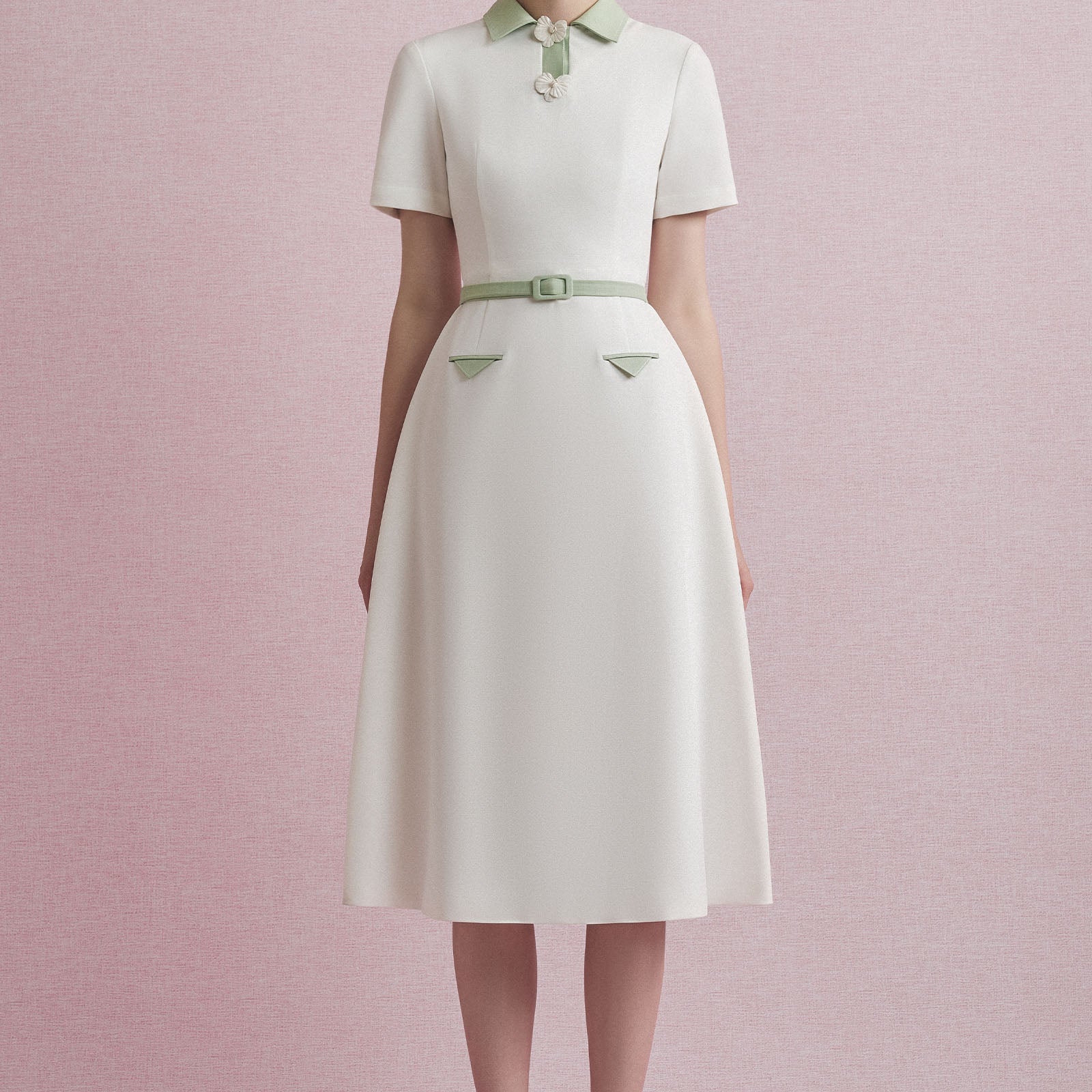 Pocca A-line Midi Dress - MEAN BLVD