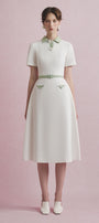 Pocca A-line Midi Dress - MEAN BLVD