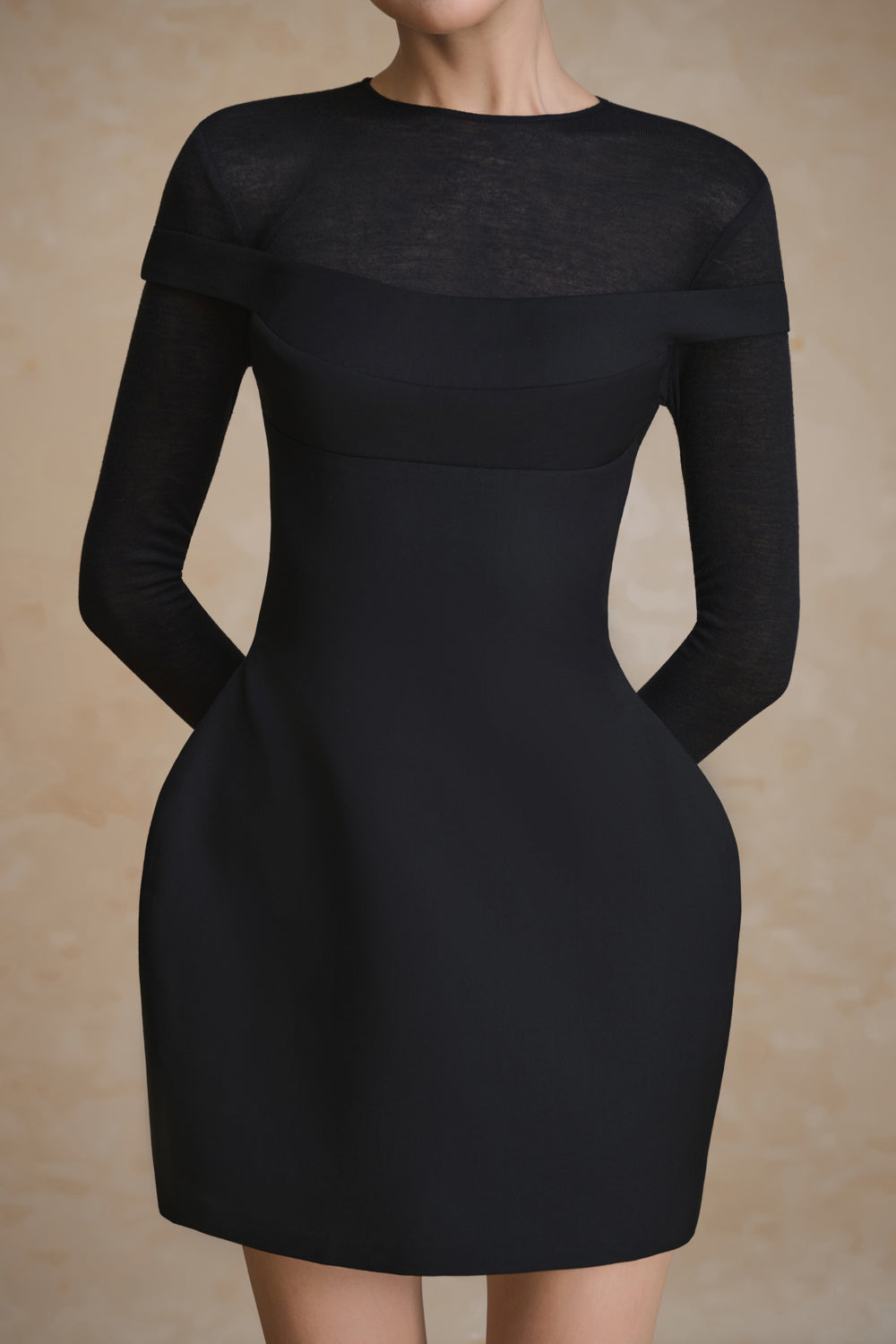 Prism A-line Bamboo Mini Dress - MEAN BLVD