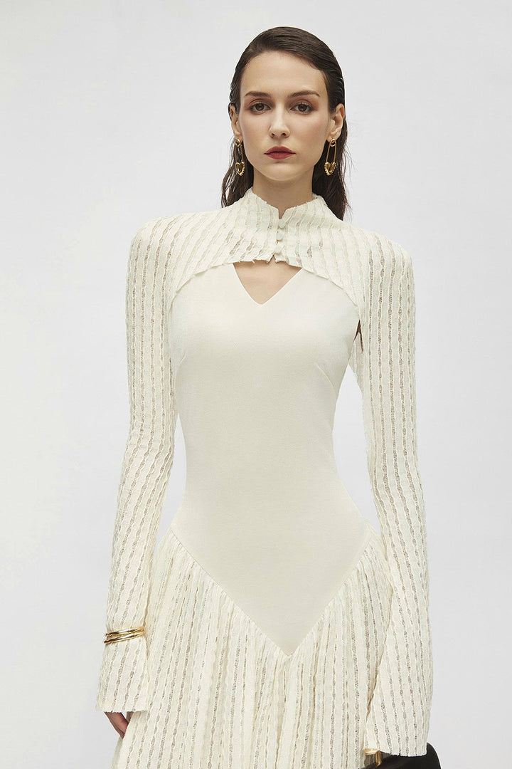 Prudence Keyhole Neck Knitted Maxi Dress - MEAN BLVD