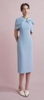Psy Cape Sleeve Midi Dress - MEAN BLVD