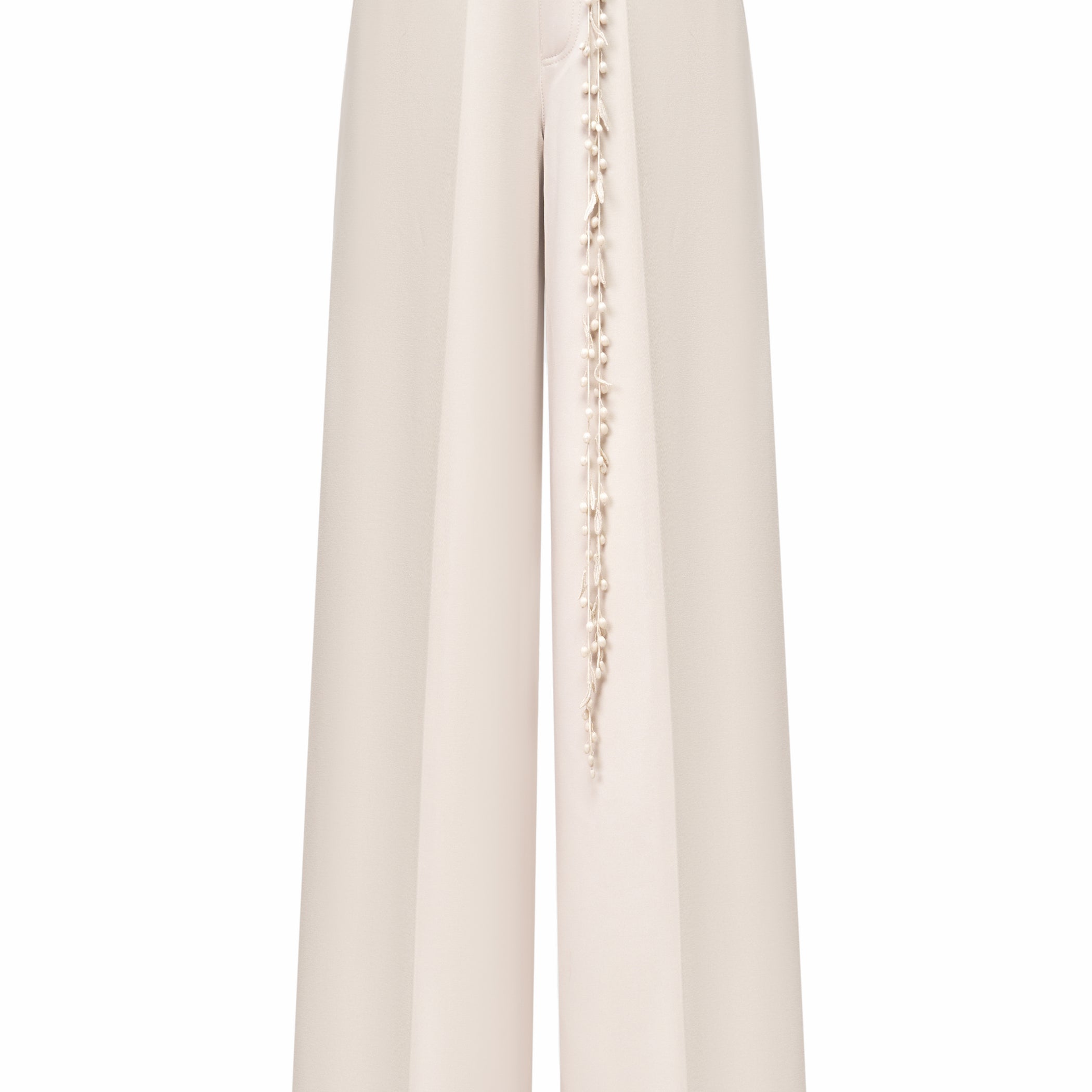 Alba Straight Applique Pants