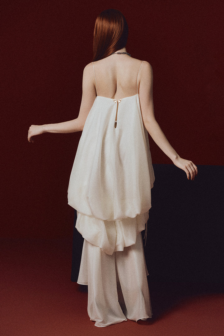 Queen Mab Bubble Gathering Maxi Dress - MEAN BLVD