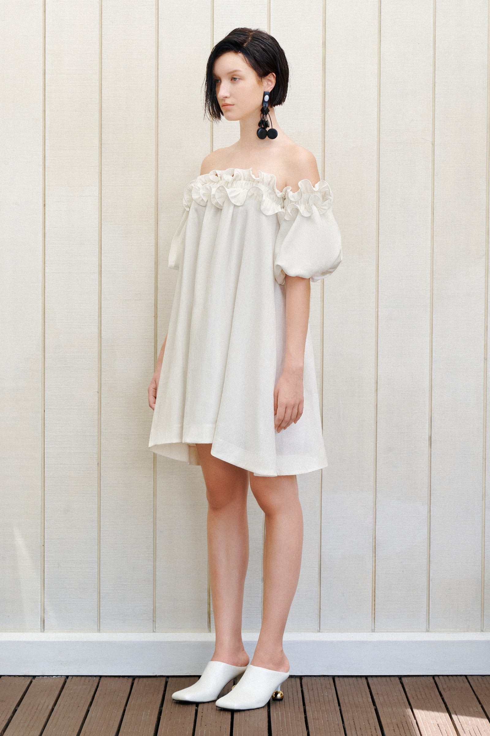 Nerida Puff Sleeve Mini Dress