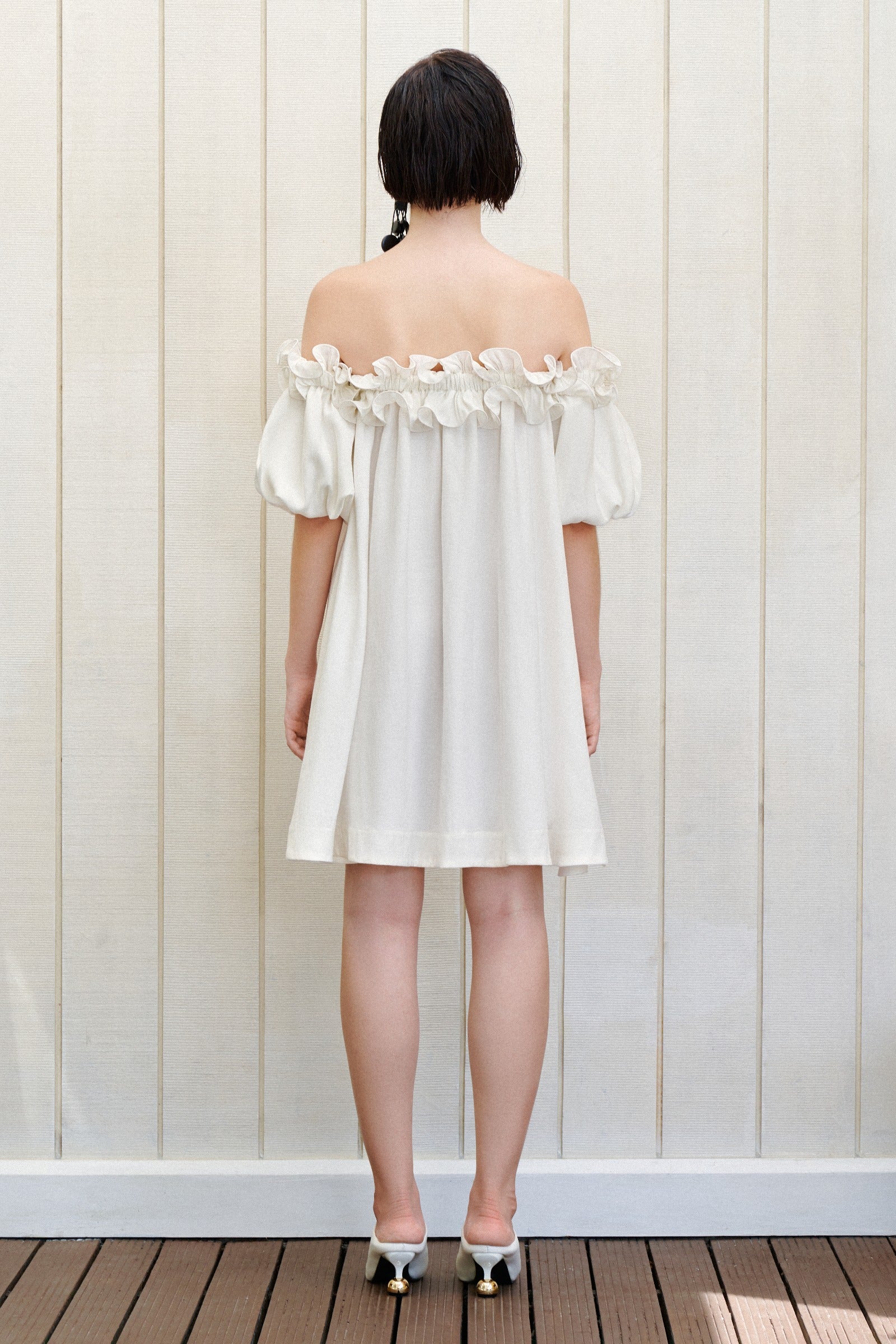 Nerida Puff Sleeve Mini Dress