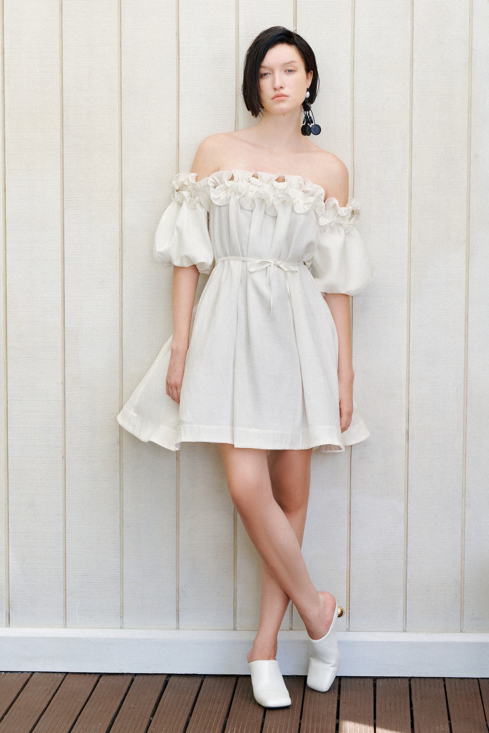 Nerida Puff Sleeve Mini Dress