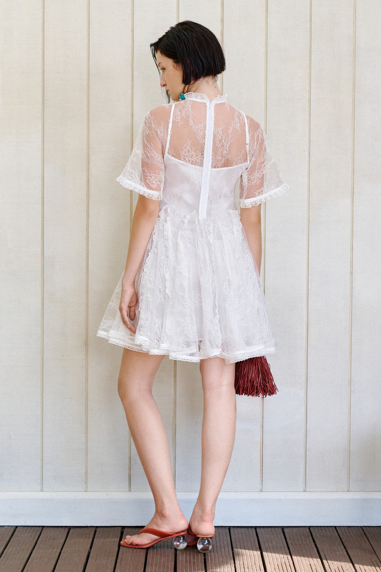 Eirlys Applique Mini Dress