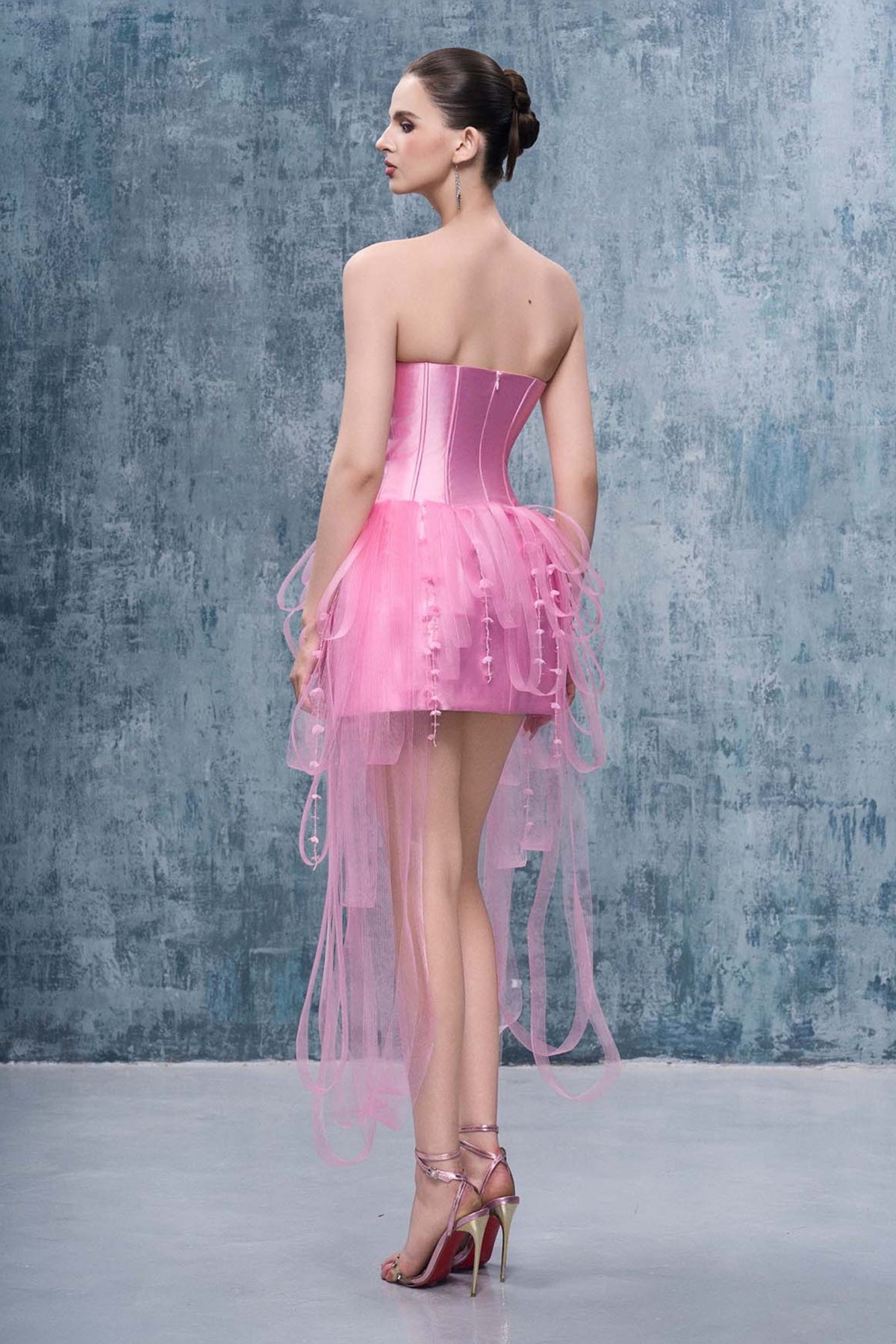 Gina Ribbon Mini Dress