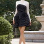 Princess Bodycon High Neck Elastic Wool Top