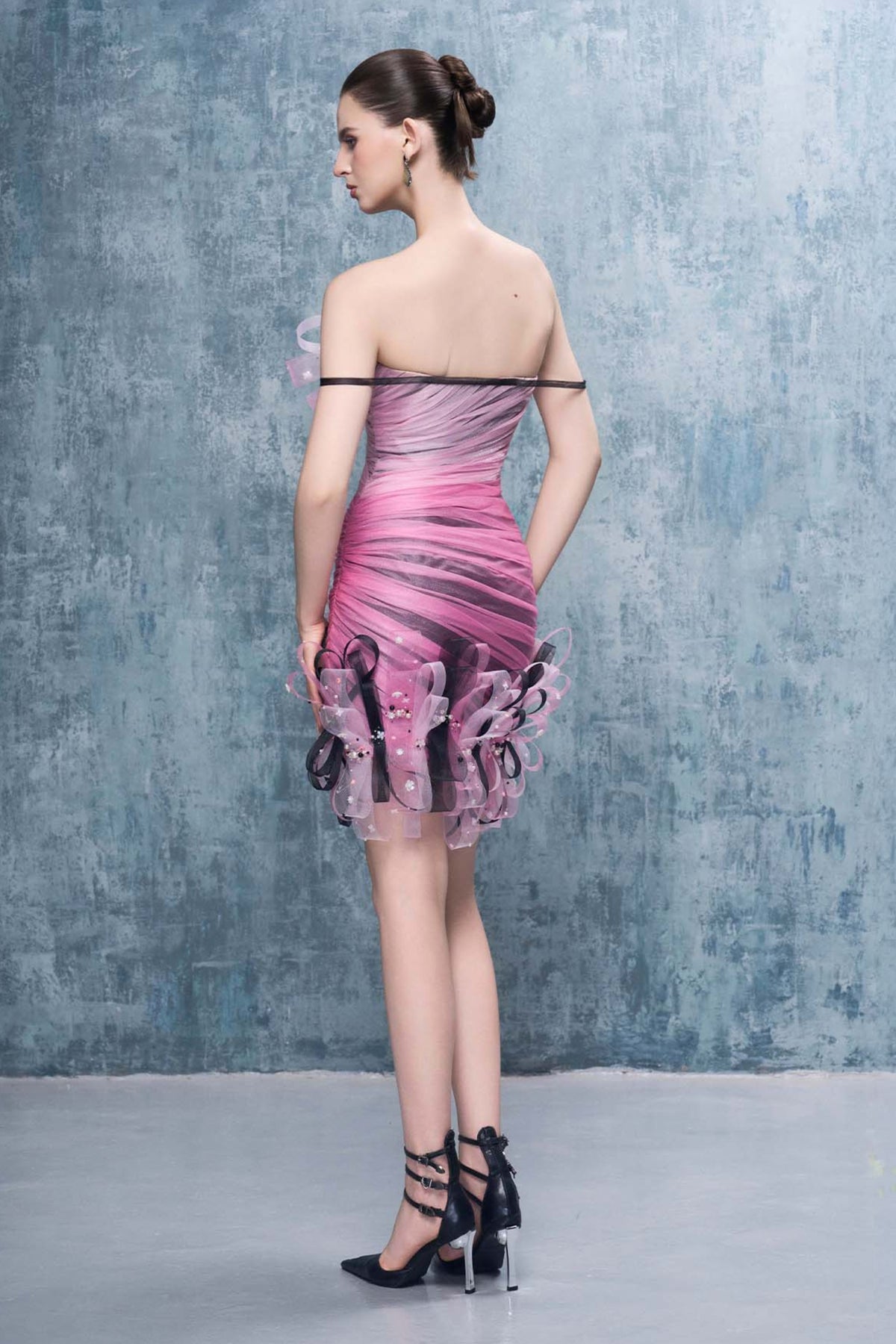 Harper Ribbon Mini Dress