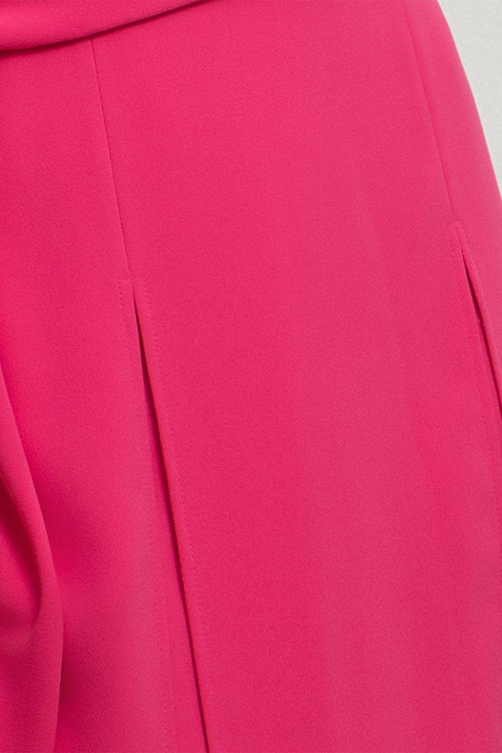 Haley A-line Cap Sleeved Tissue Midi Dress