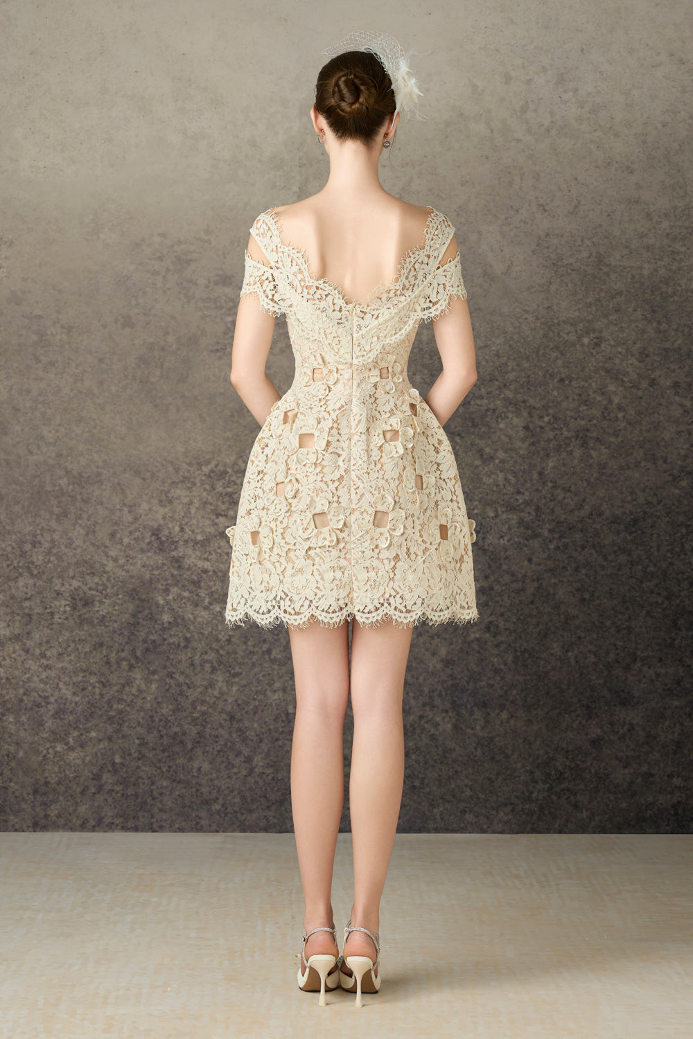 elowen mini dress SIMKHAI Elowen Short Sleeve Mini Dress
