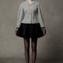 Rachel Structured Long Sleeved Tweed Jacket