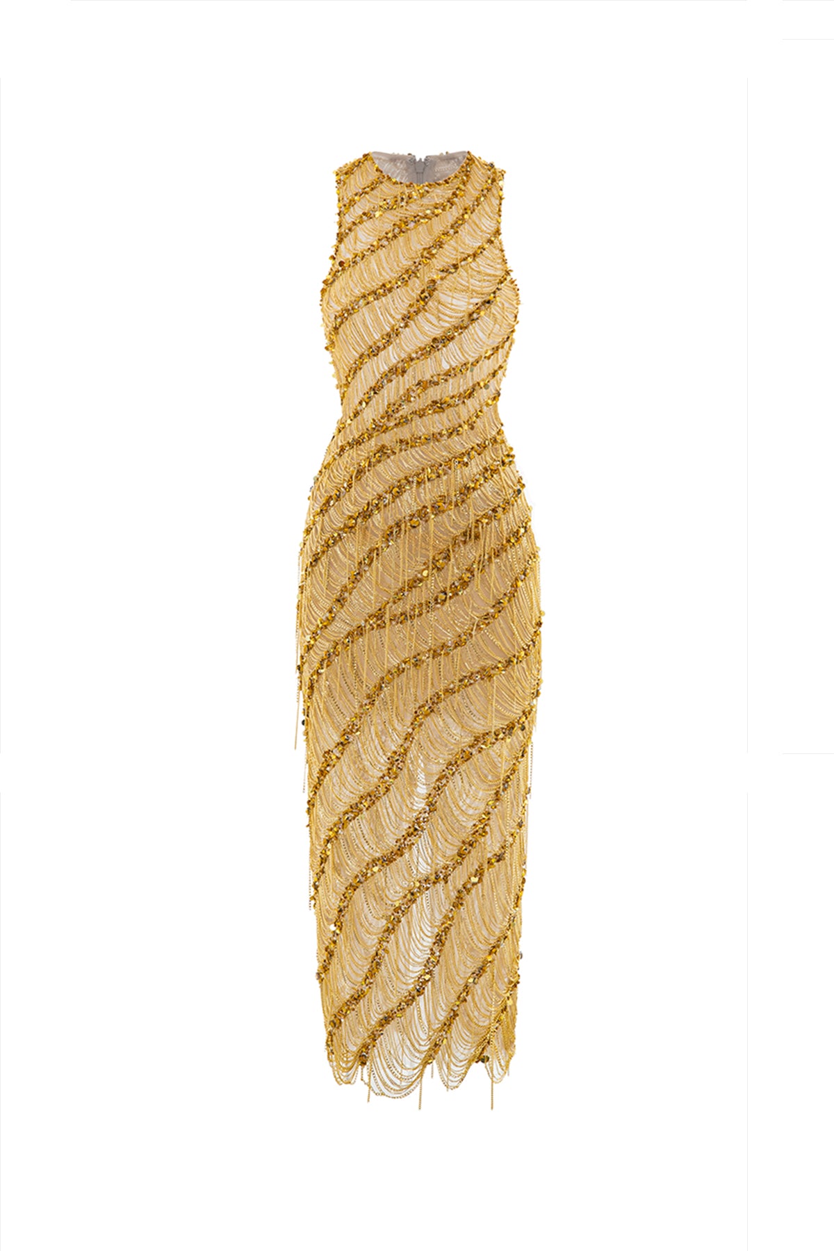 Radiance Fringe Midi Dress - MEAN BLVD
