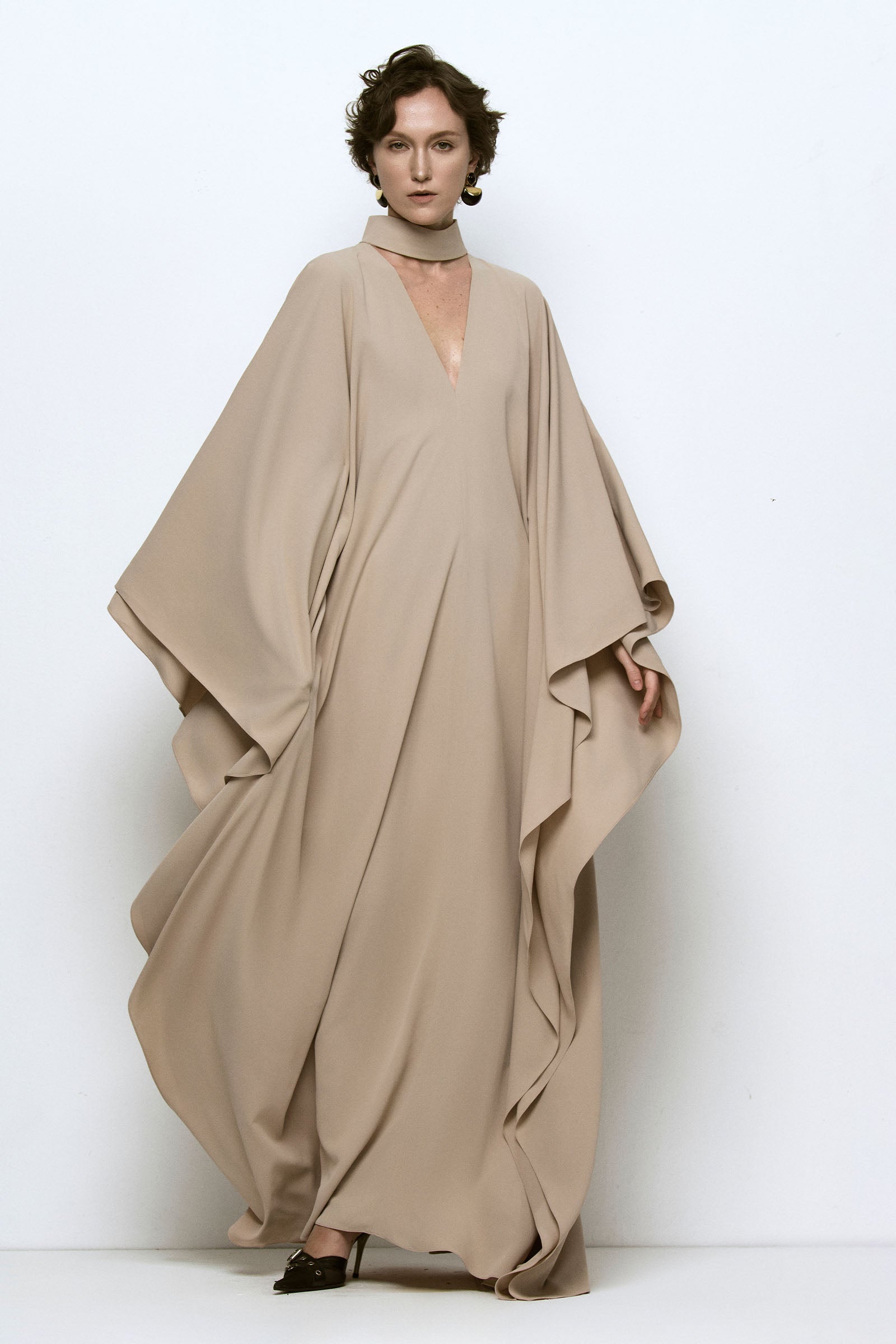 Rae Choker Neck Maxi Dress - MEAN BLVD