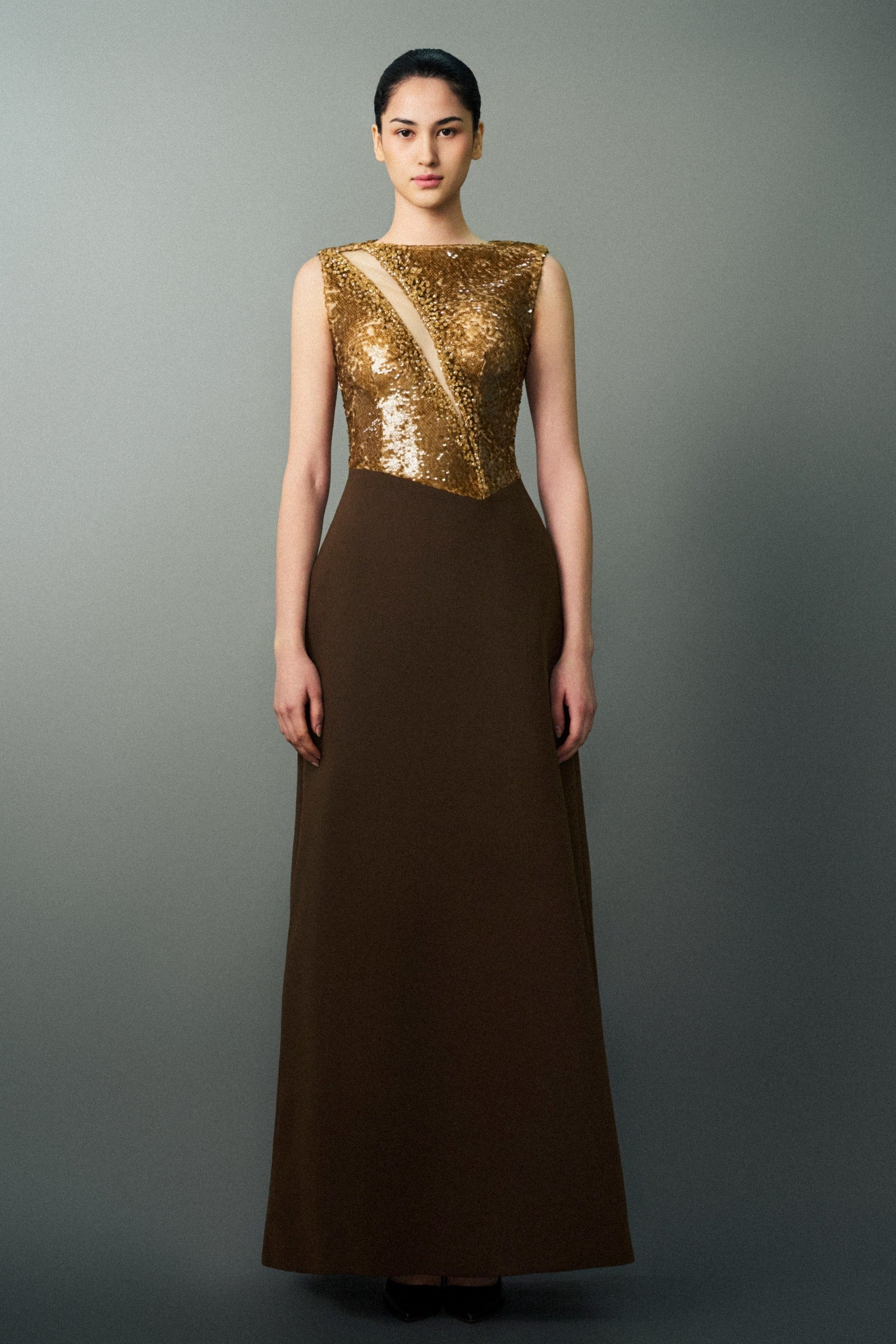 Razan Sequin Maxi Dress - MEAN BLVD