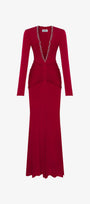 Sinuous Ruched Bodycon Maxi Dress 2
