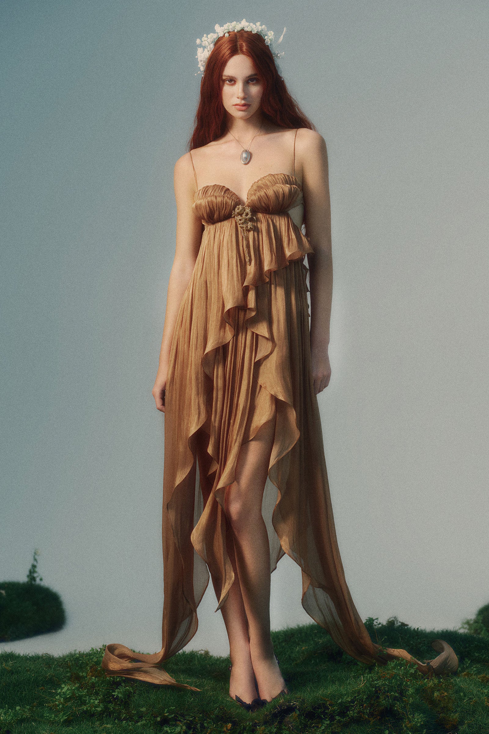 Rhea Asymmetric Maxi Dress - MEAN BLVD