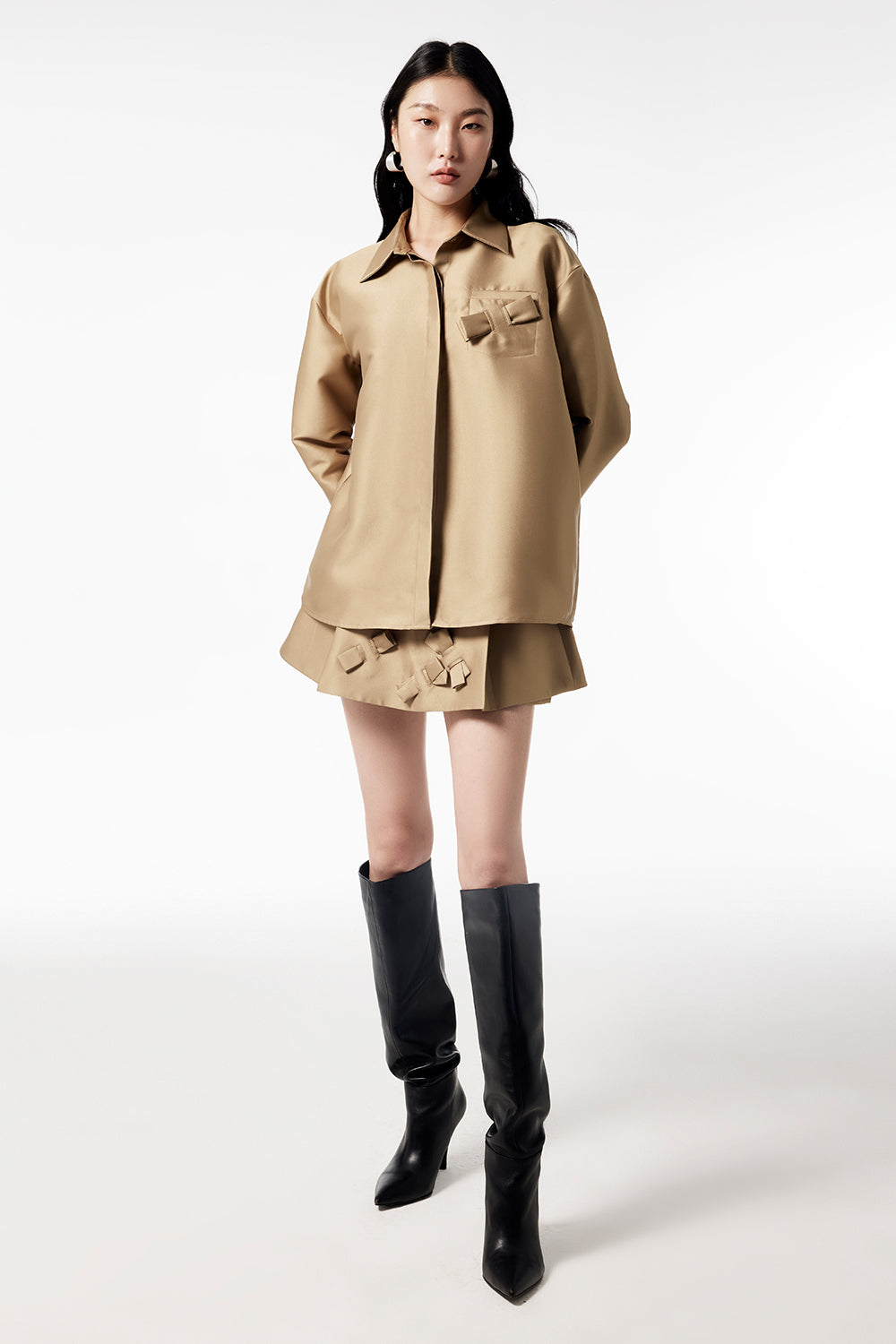 Rina Ribbon Shirt - MEAN BLVD