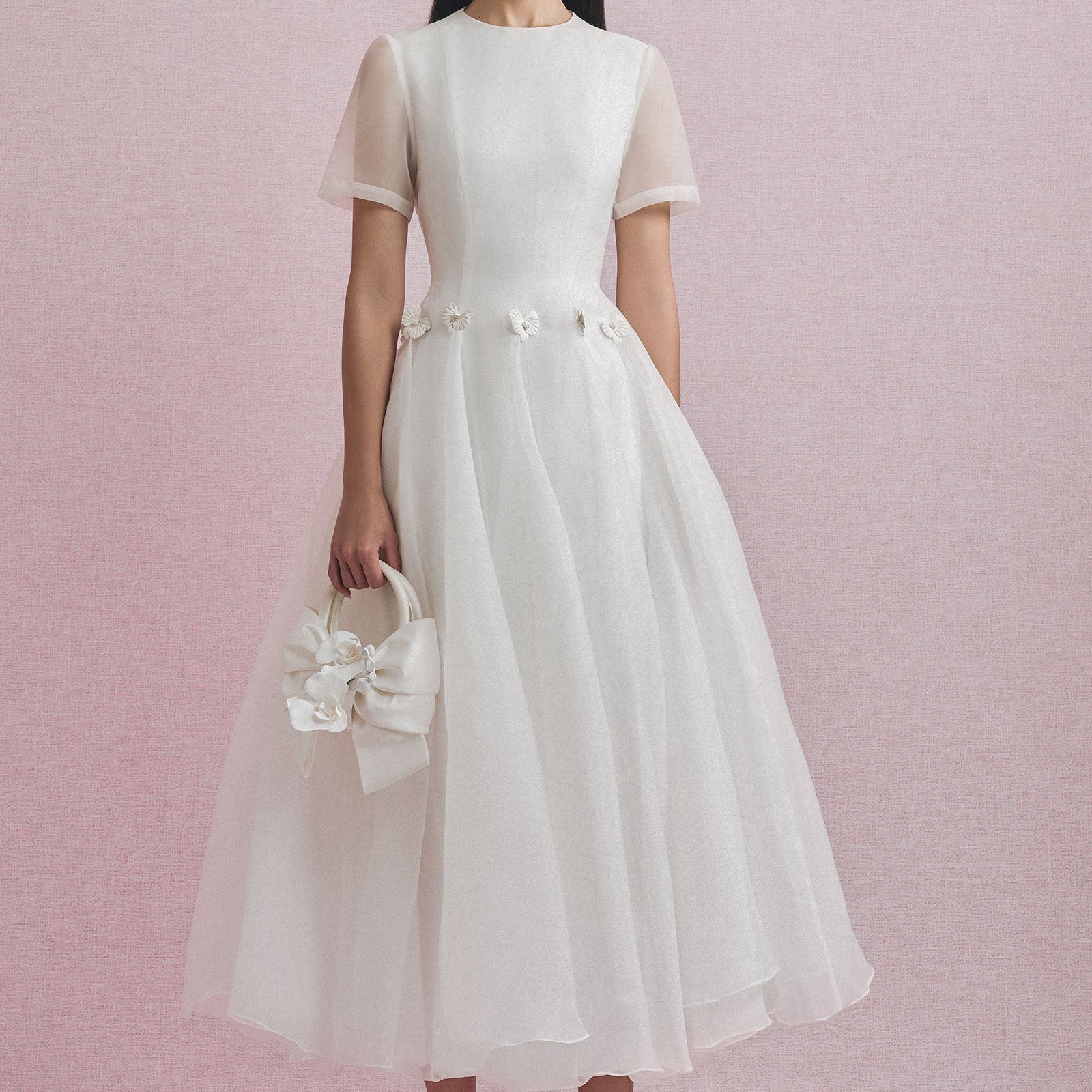 Rision Applique Midi Dress - MEAN BLVD