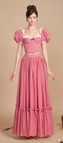 Rolling In Love Puff Sleeve Set - MEAN BLVD