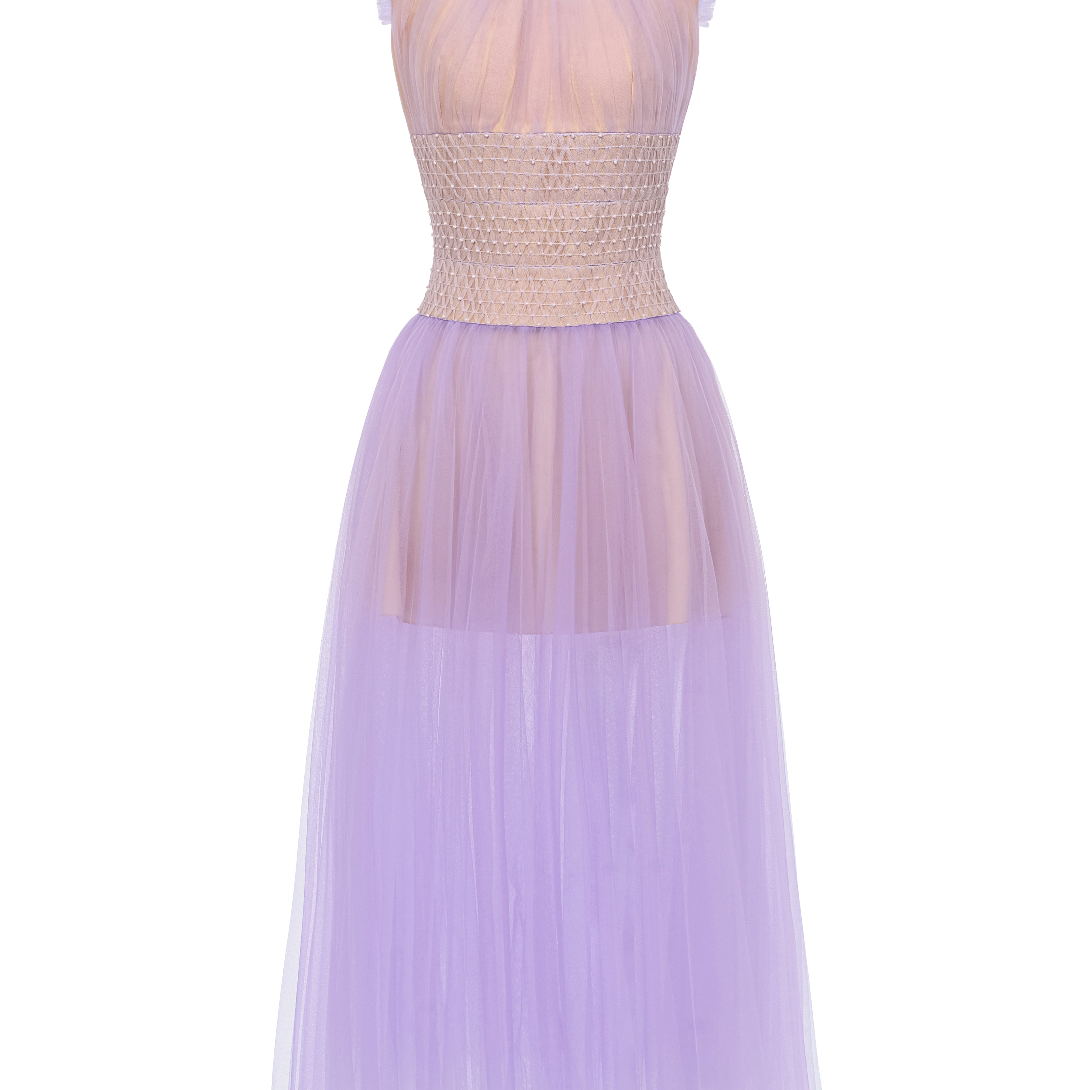 Ethereal Bead Maxi Dress