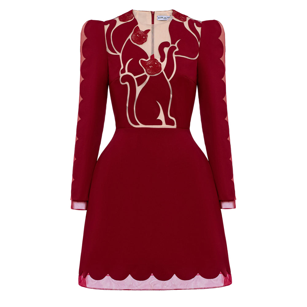 Belle Applique Mini Dress